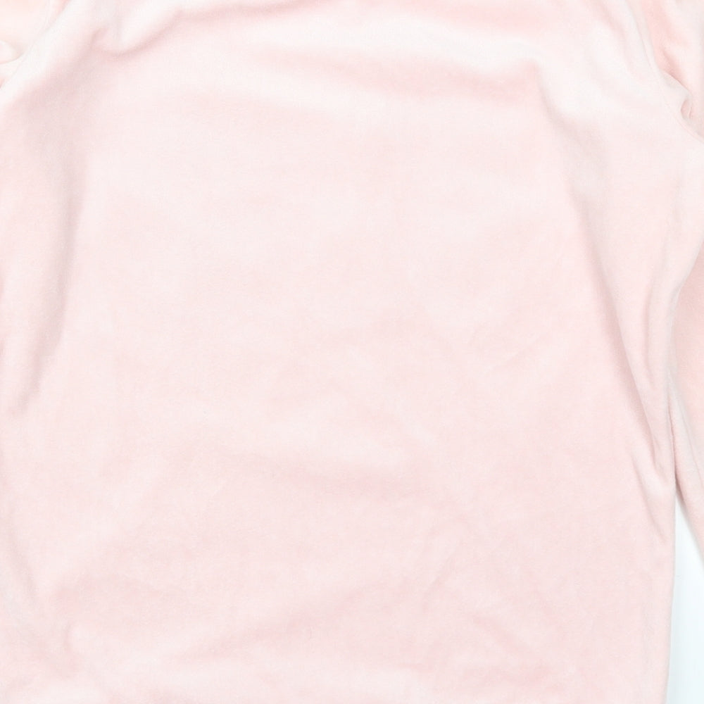 F&F Womens Pink Solid  Top Pyjama Top Size XS  - Let Me Sleep
