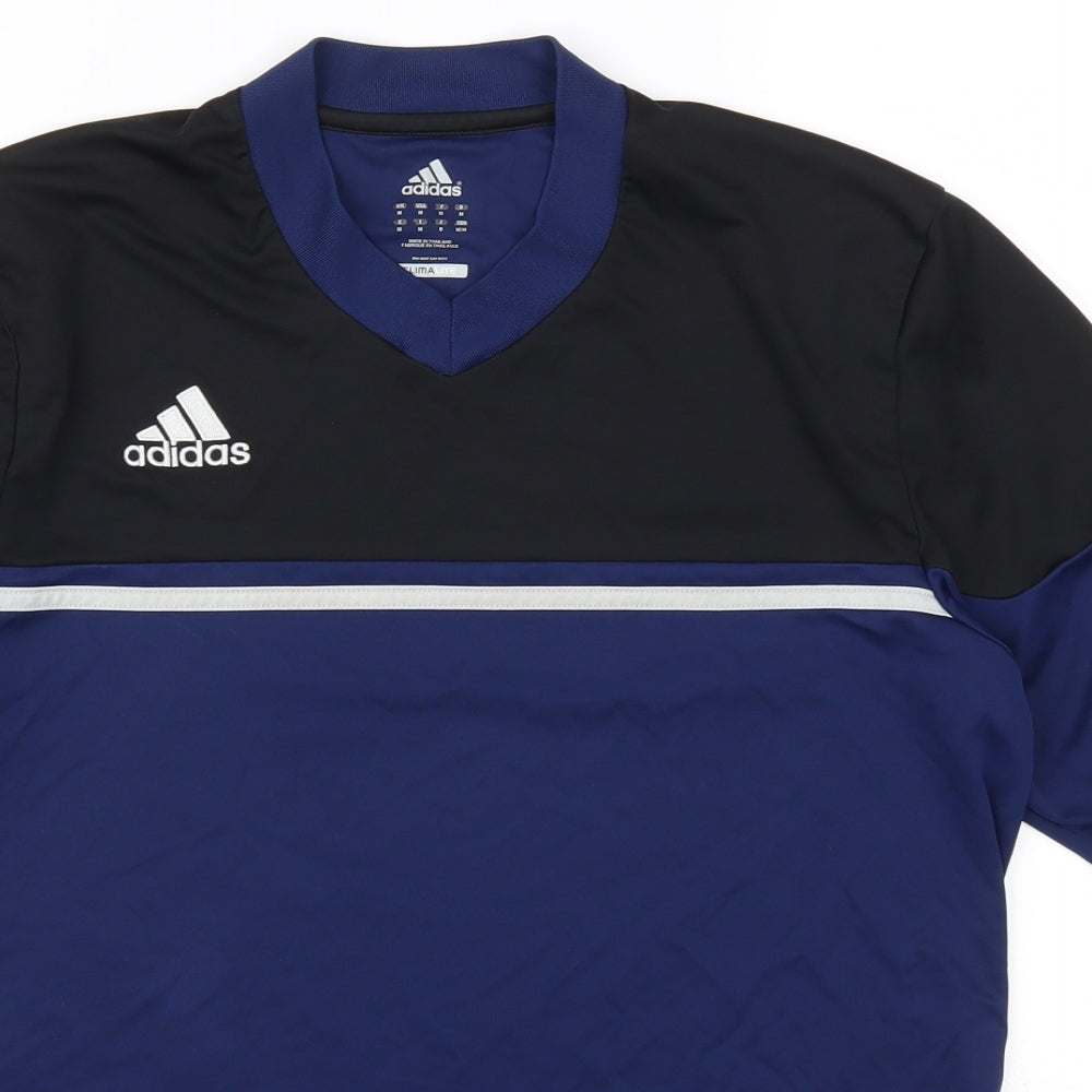 adidas Mens Blue    T-Shirt Size M