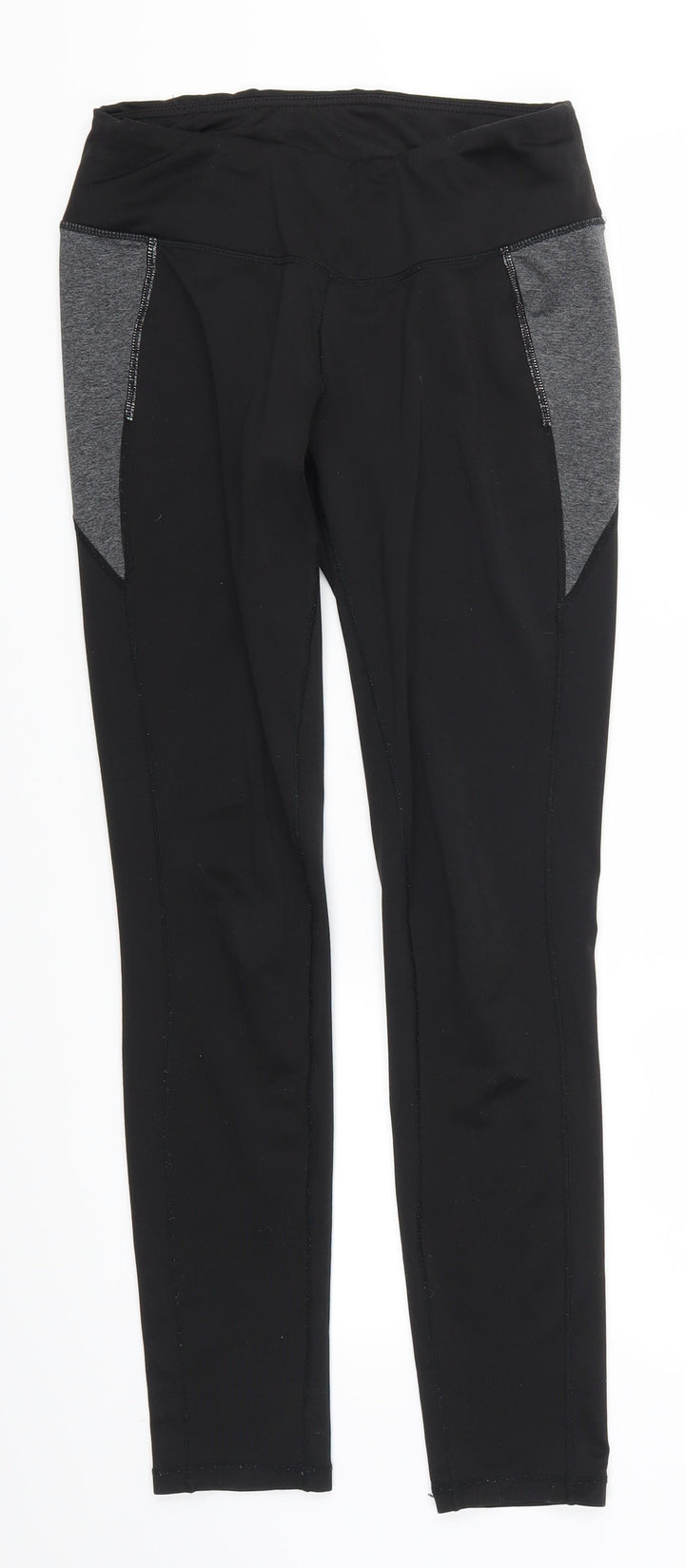 Preworn Womens Black   Track Pants Leggings Size 28 in L30 in