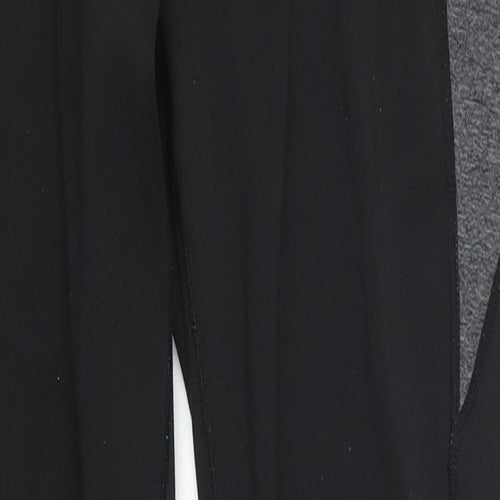 Preworn Womens Black   Track Pants Leggings Size 28 in L30 in