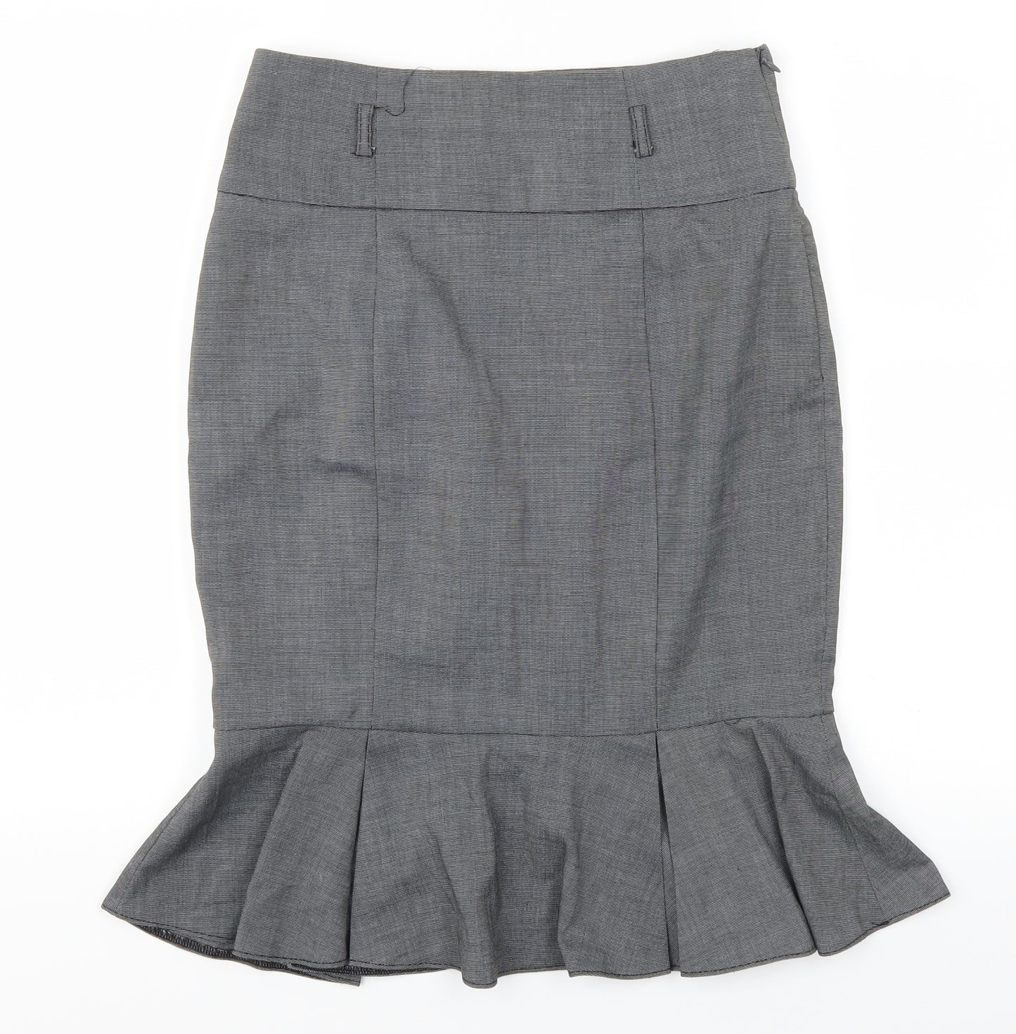Marks and Spencer Womens Black   Flare Skirt Size 10