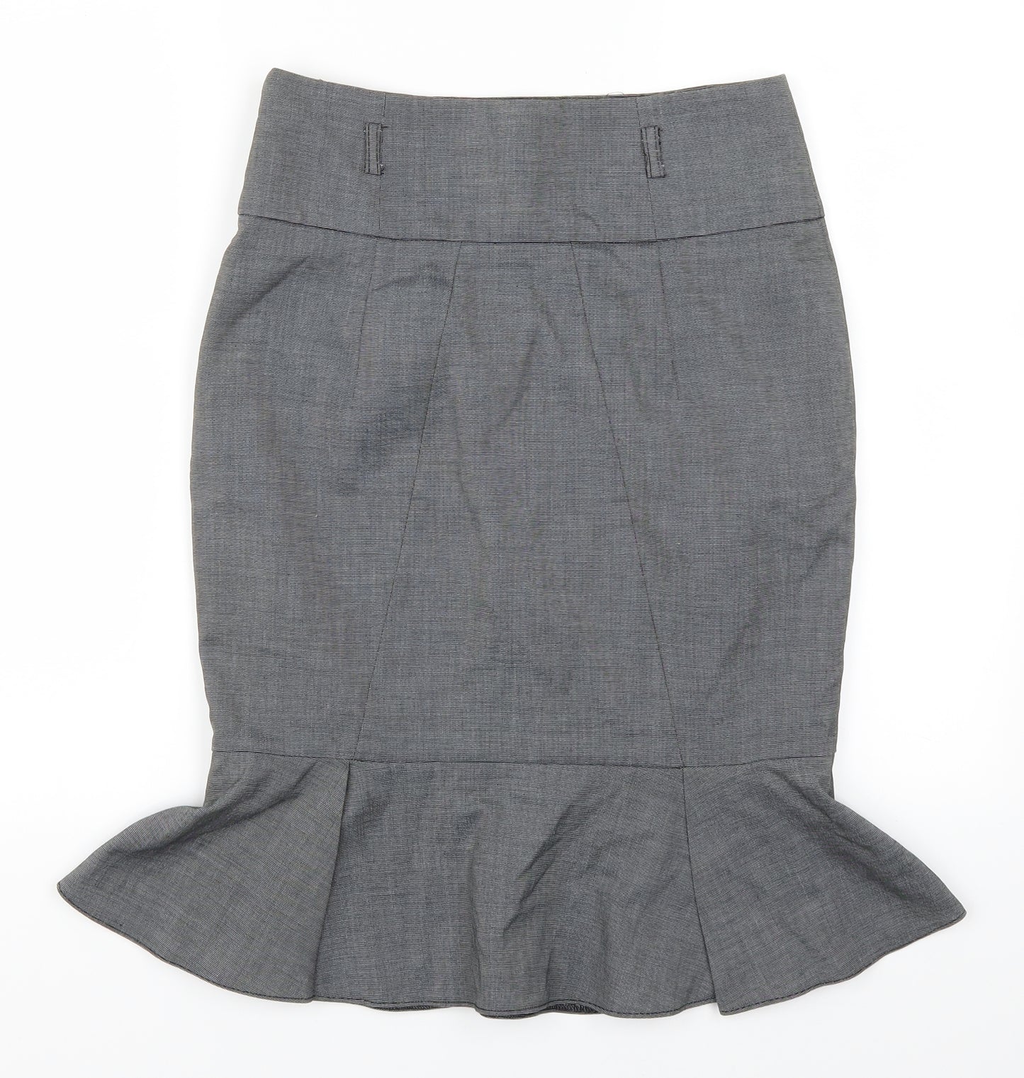Marks and Spencer Womens Black   Flare Skirt Size 10