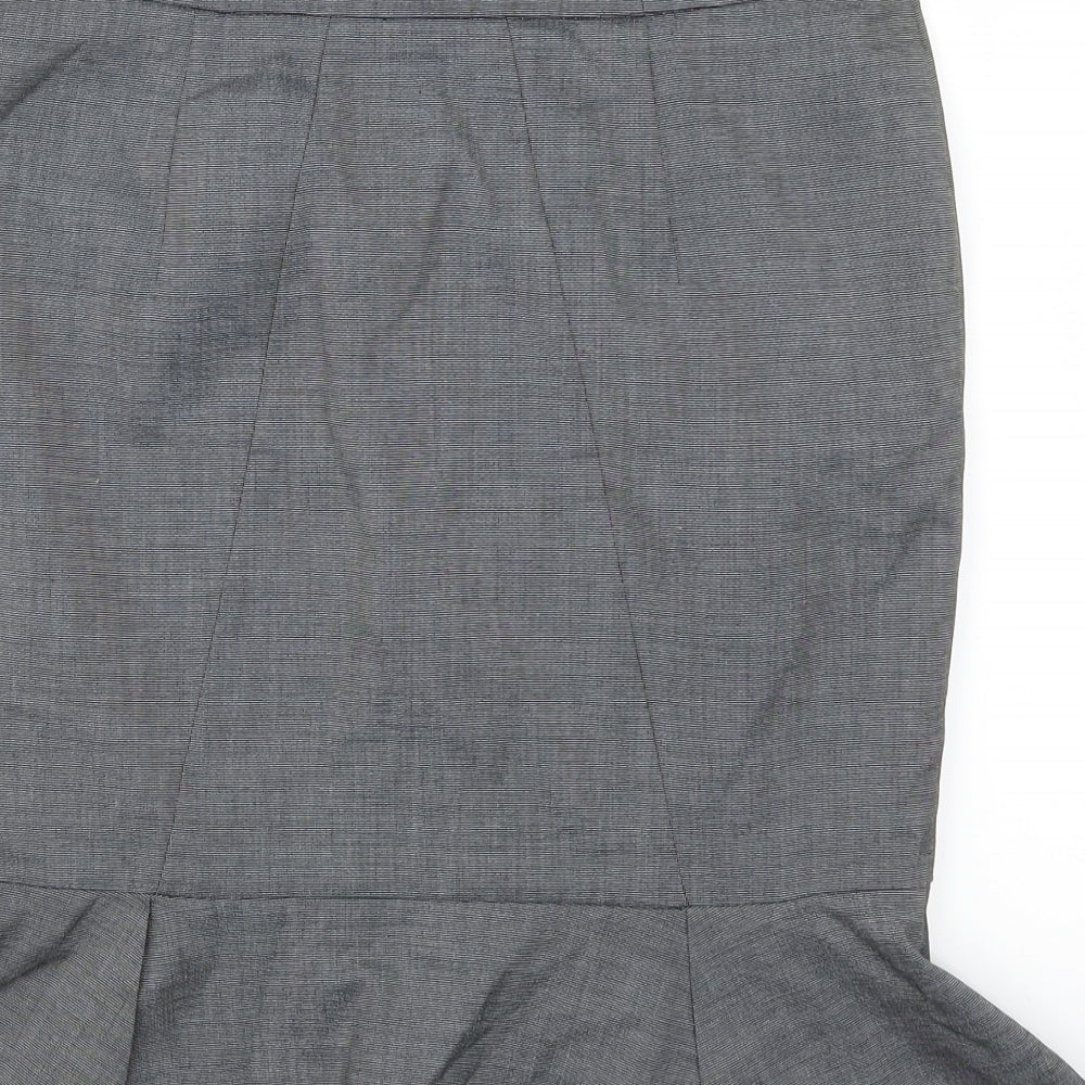 Marks and Spencer Womens Black   Flare Skirt Size 10