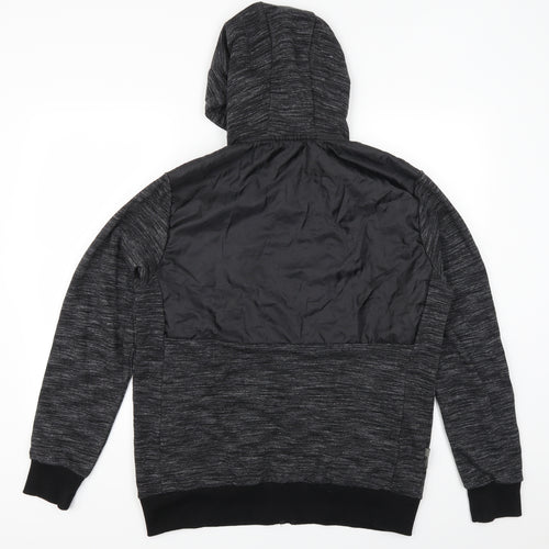 Voi Jeans Mens Grey   Full Zip Hoodie Size L