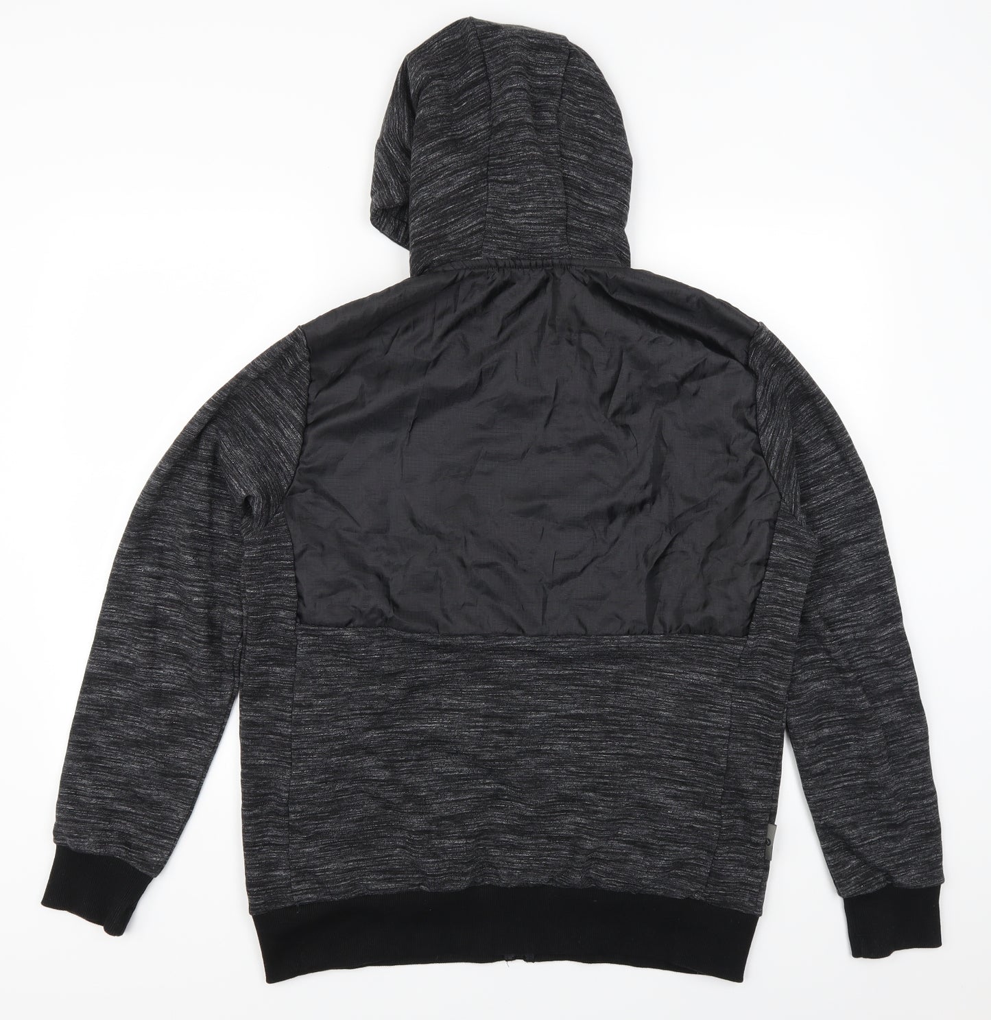 Voi Jeans Mens Grey   Full Zip Hoodie Size L