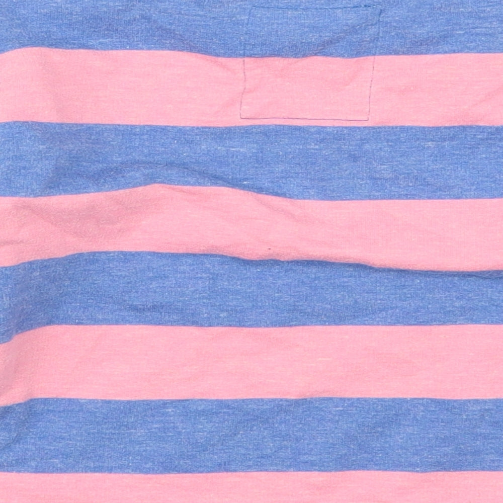 NEXT Boys Pink Striped  Pullover Sweatshirt Size 4 Years  - Blue