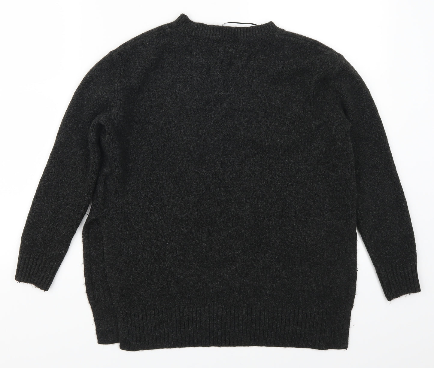 H&M Womens Grey   Pullover Jumper Size XS