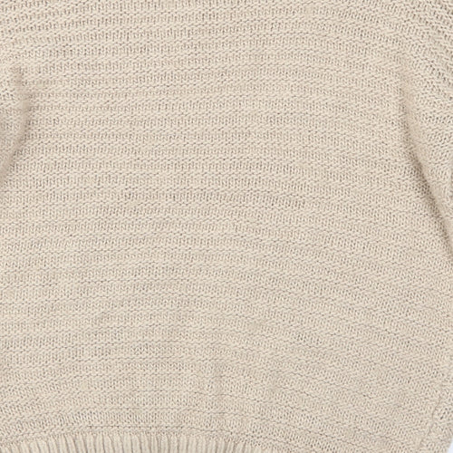 H&M Womens Beige   Pullover Jumper Size S