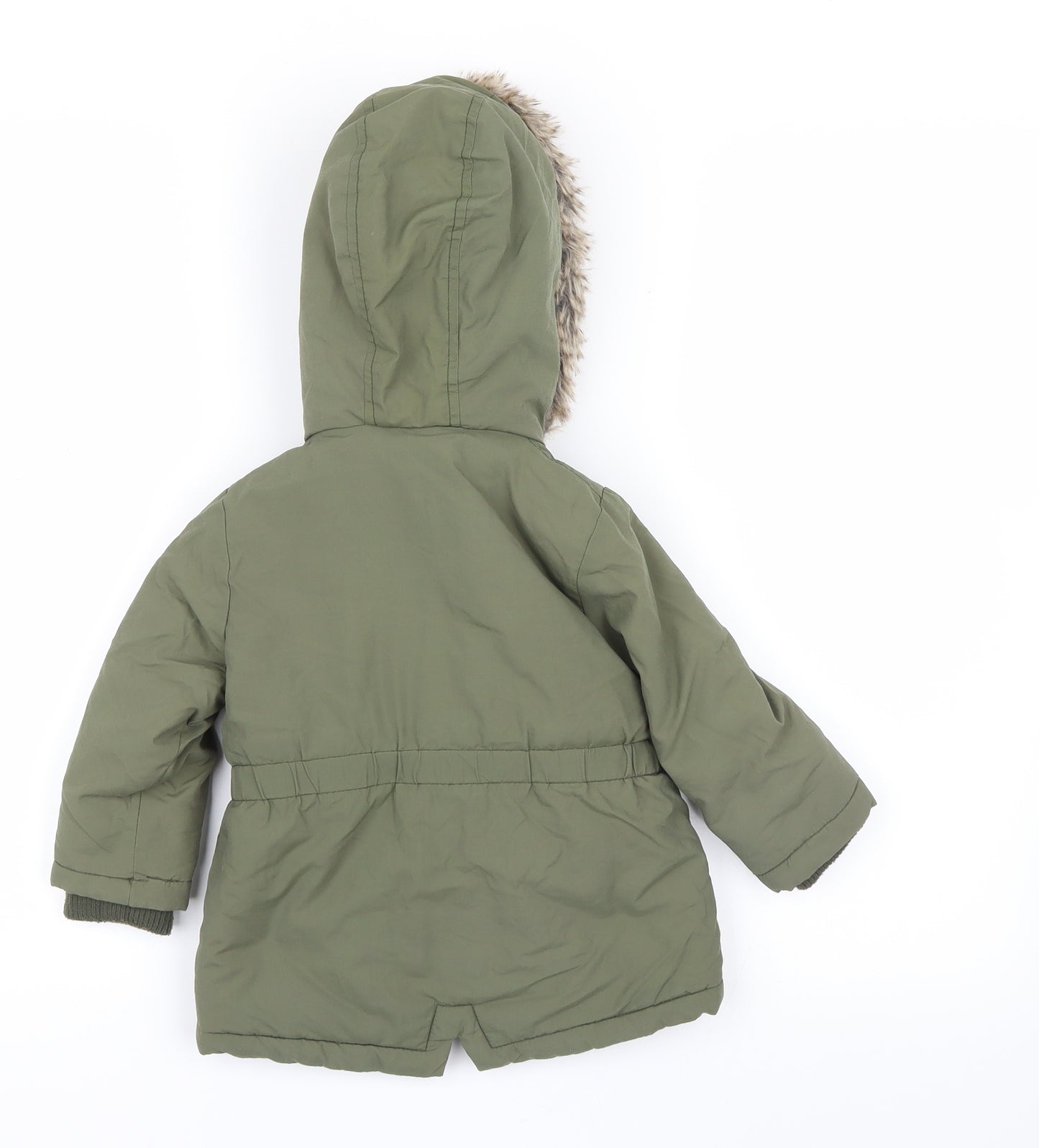 Young Dimension Girls Green   Jacket Coat Size 12-18 Months