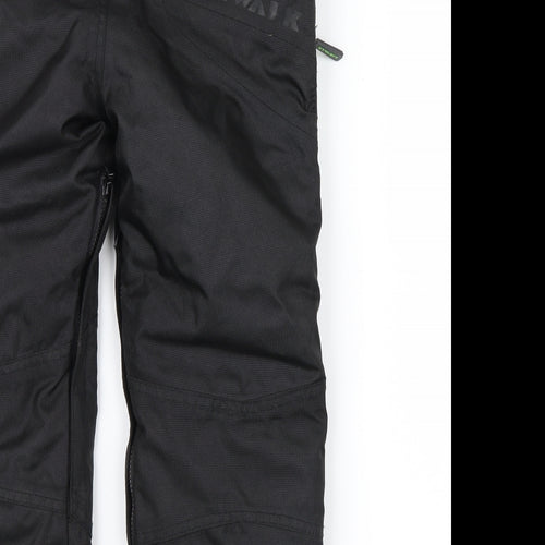 AIRWALK Boys Black   Cargo Trousers Size 7-8 Years