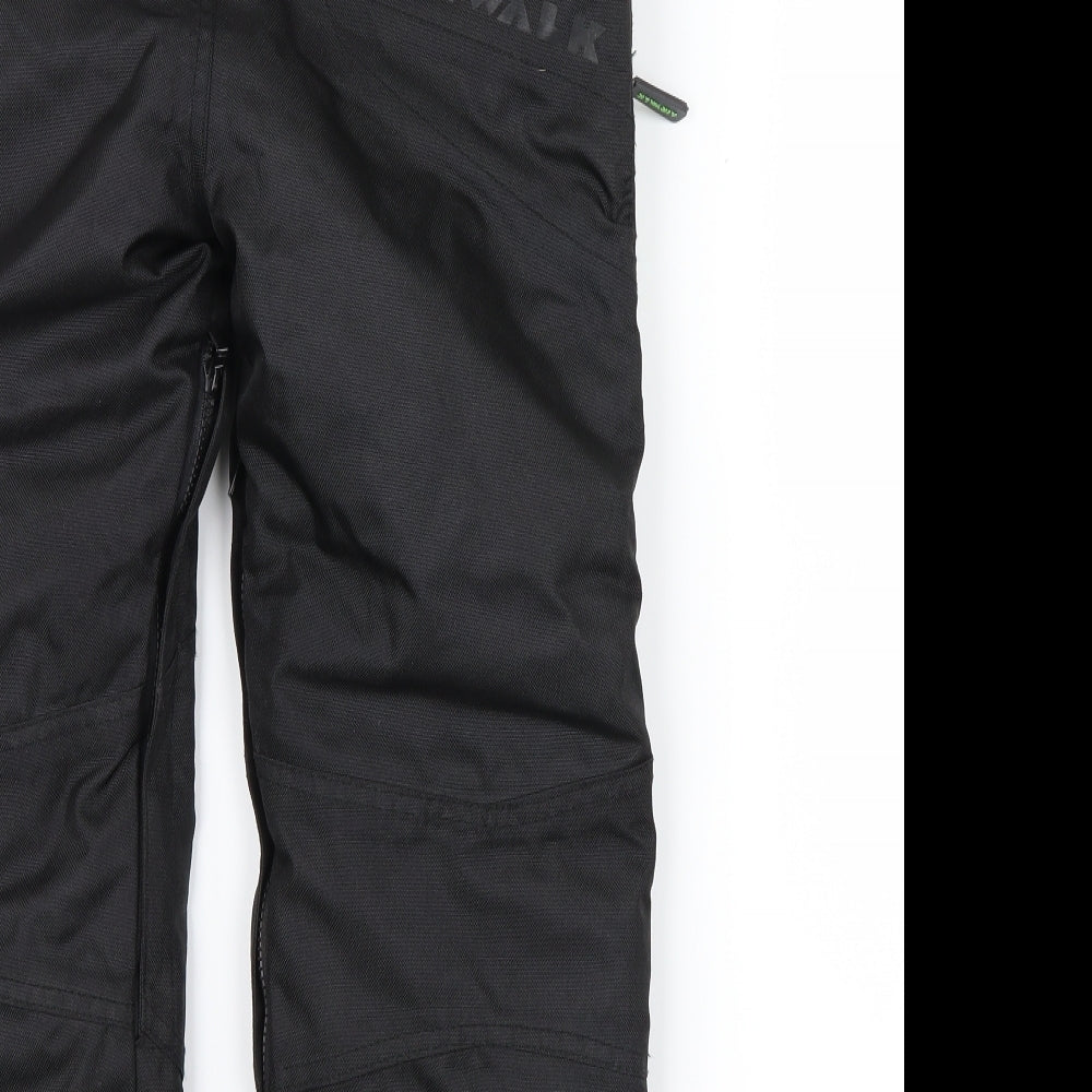 AIRWALK Boys Black   Cargo Trousers Size 7-8 Years