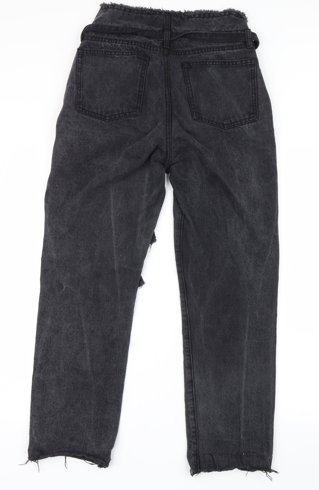 Redial Womens Black  Denim Straight Jeans Size 8 L26 in