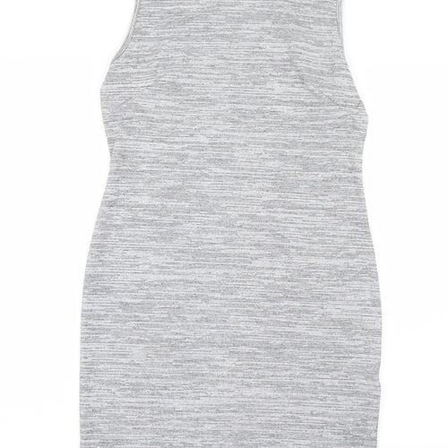 Select Womens Grey   Shirt Dress  Size 12
