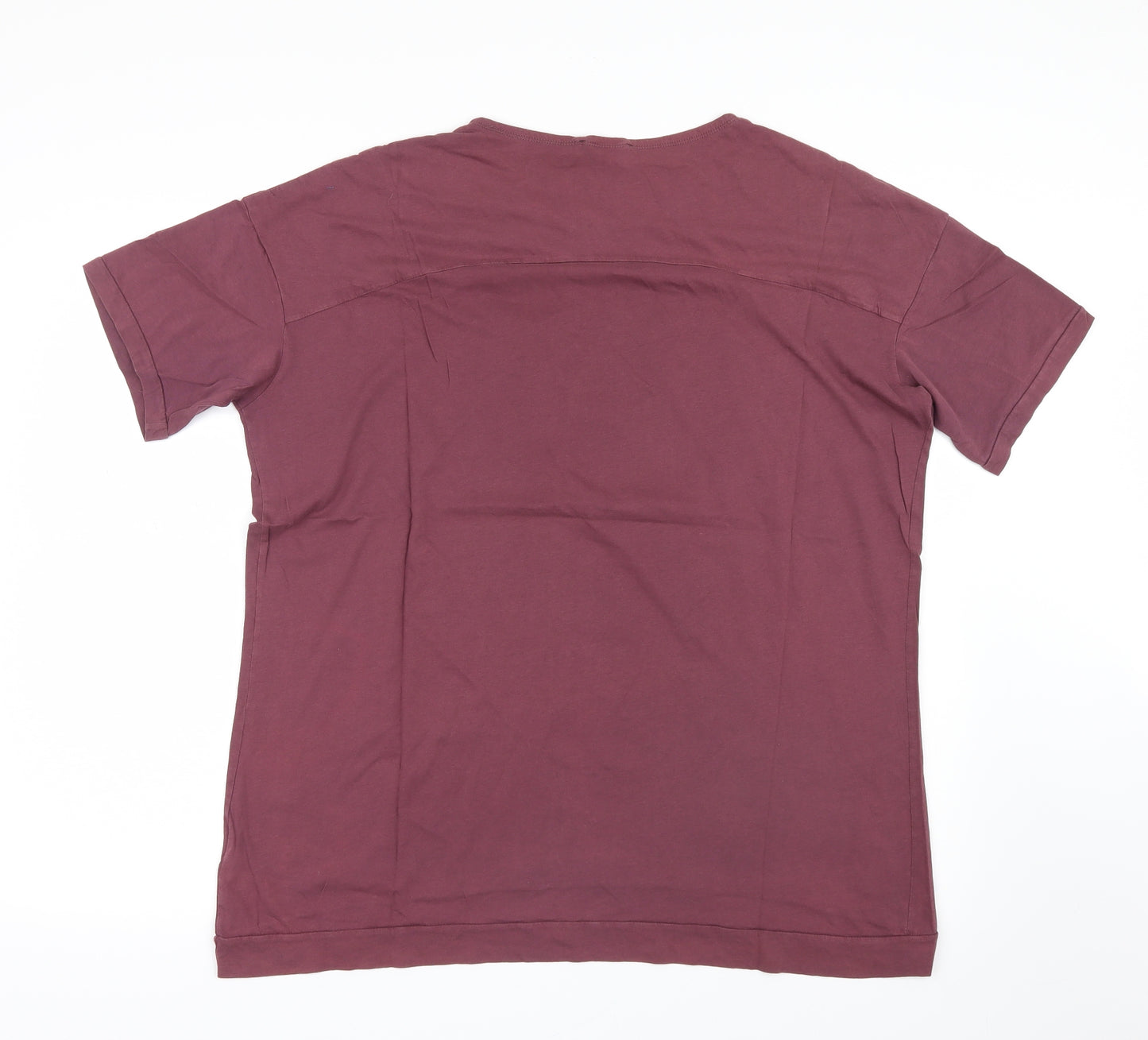 Diesel Mens Red    T-Shirt Size 2XL