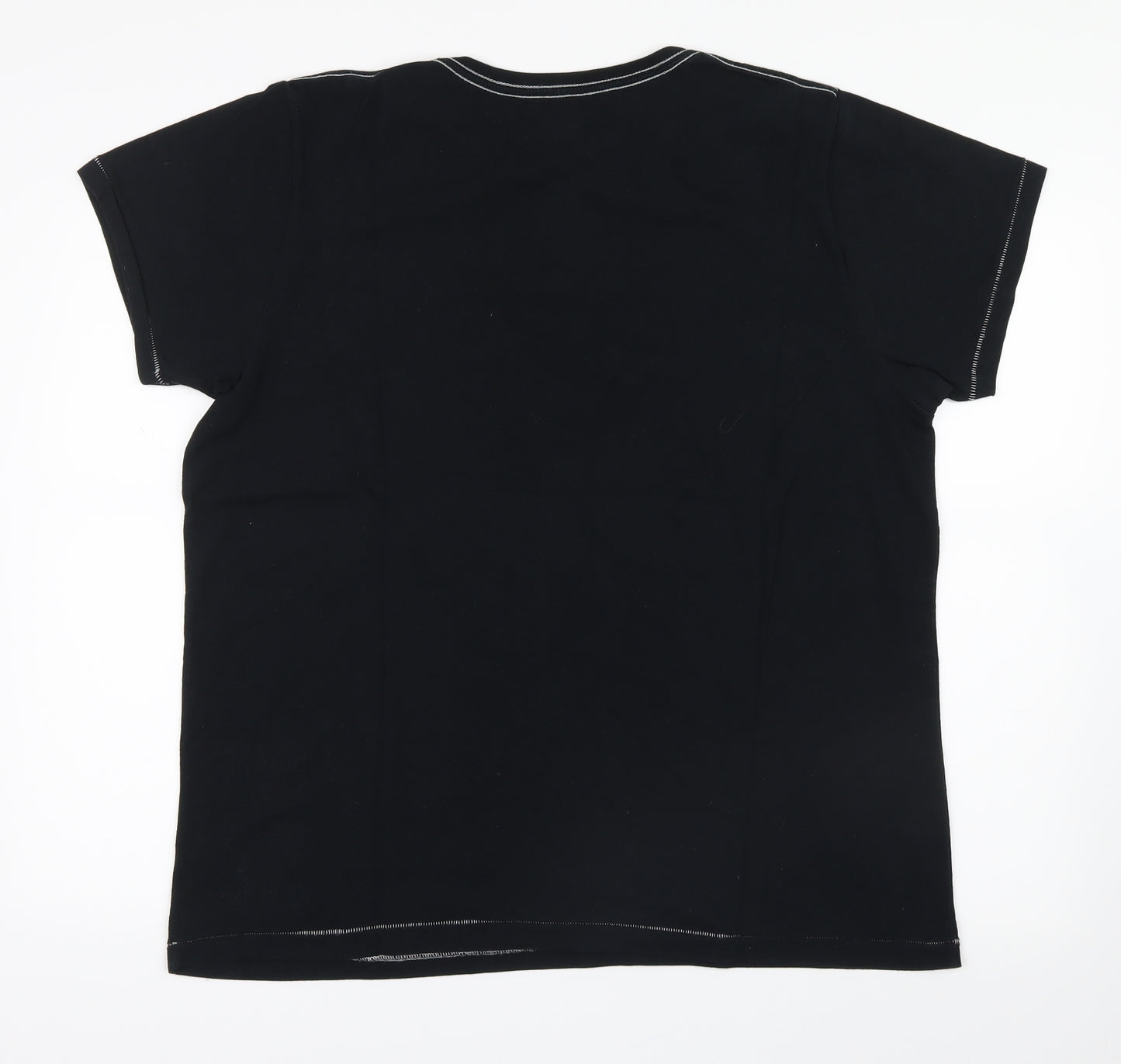 Nineteen Sixty Nine  Mens Black    T-Shirt Size XL