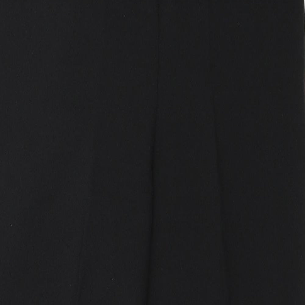 Preworn Womens Black   Trousers  Size 10 L26 in