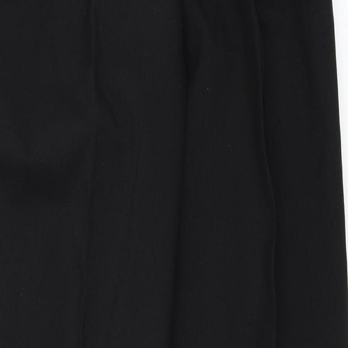 Preworn Womens Black   Trousers  Size 10 L26 in
