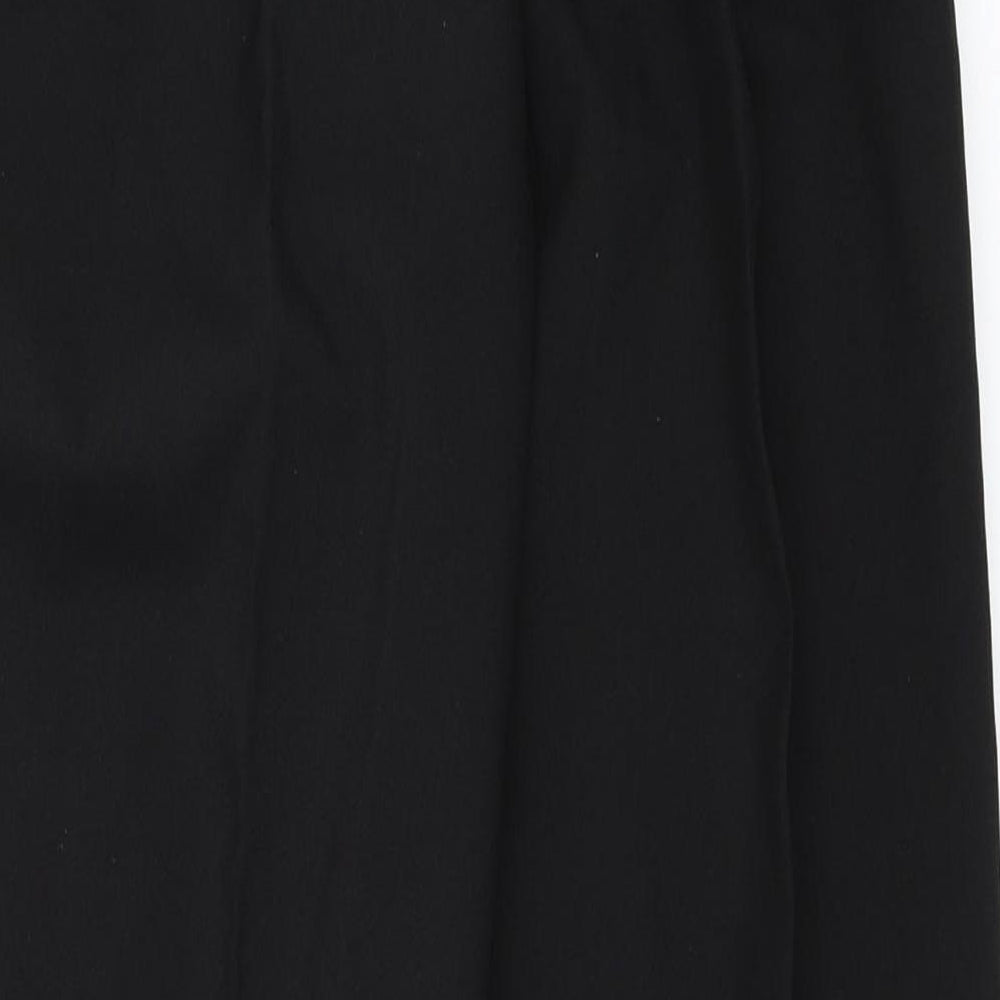 Preworn Womens Black   Trousers  Size 10 L26 in