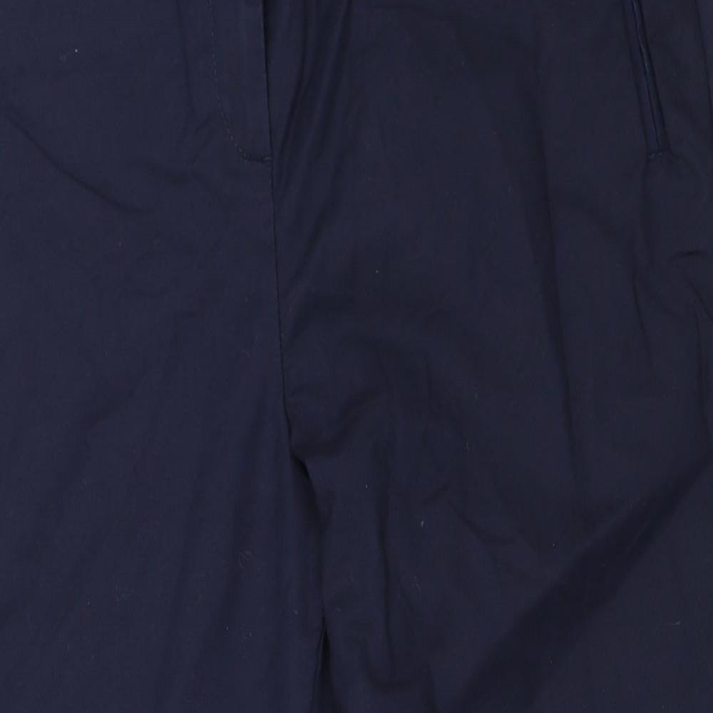 Per Una Womens Blue   Capri Trousers Size 16 L26 in