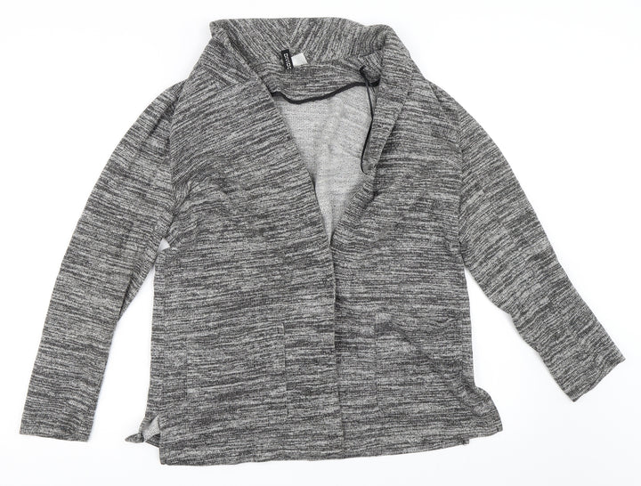 H&M Womens Grey   Jacket Blazer Size 36