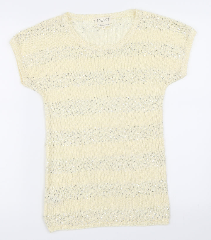 NEXT Womens Beige Pullover Jumper Size 8
