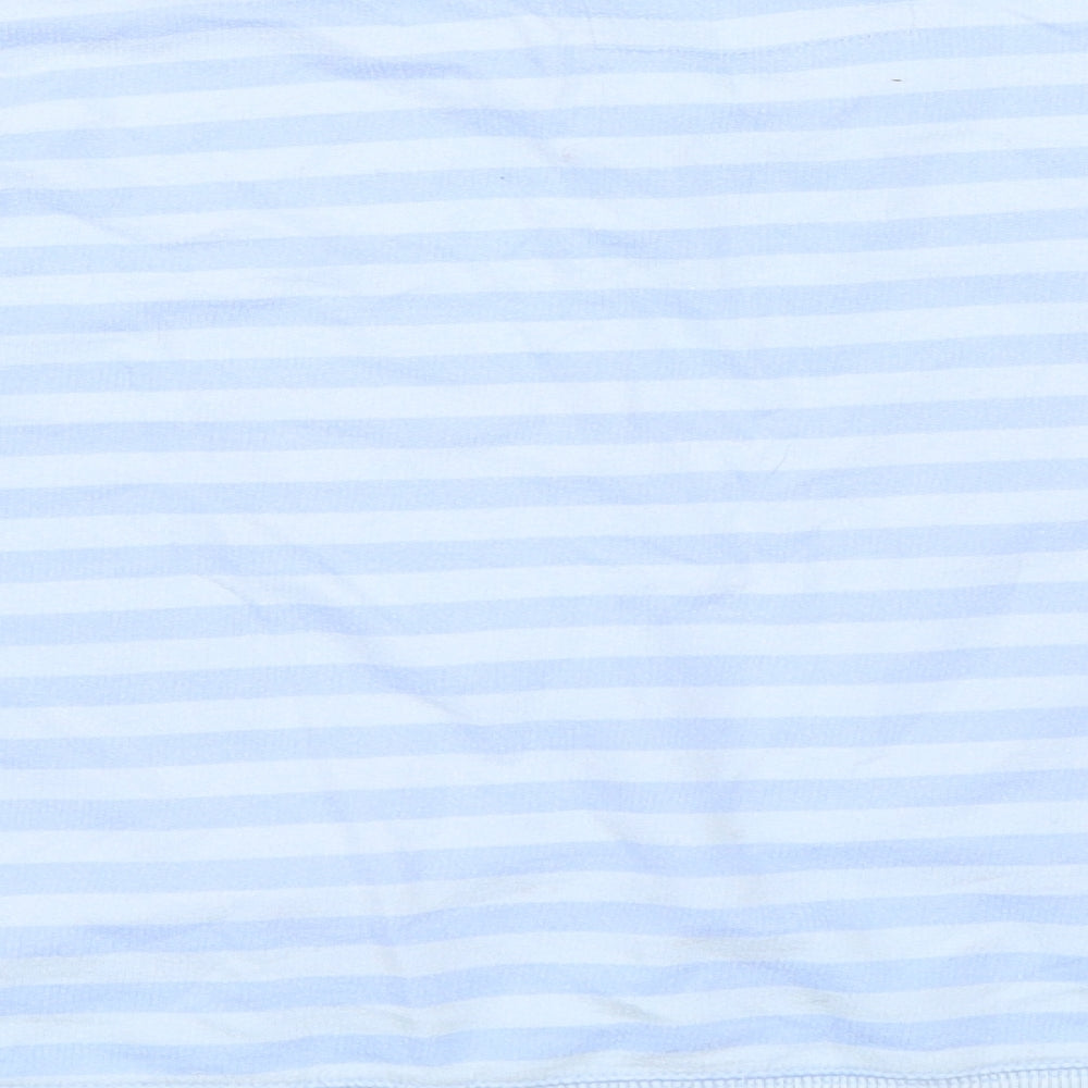 Marks and Spencer Womens Blue Striped  Pullover Jumper Size 14