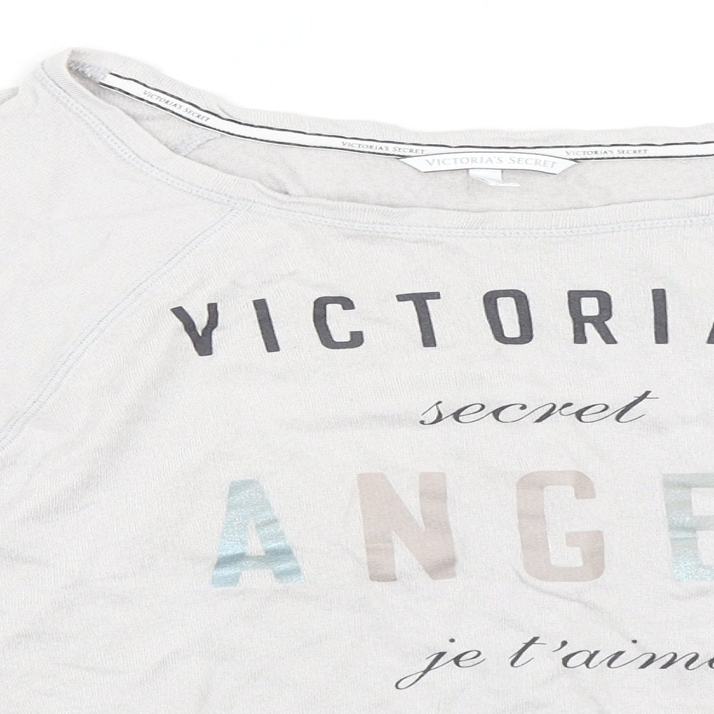 Victoria's Secret Womens Grey   Pullover Jumper Size S