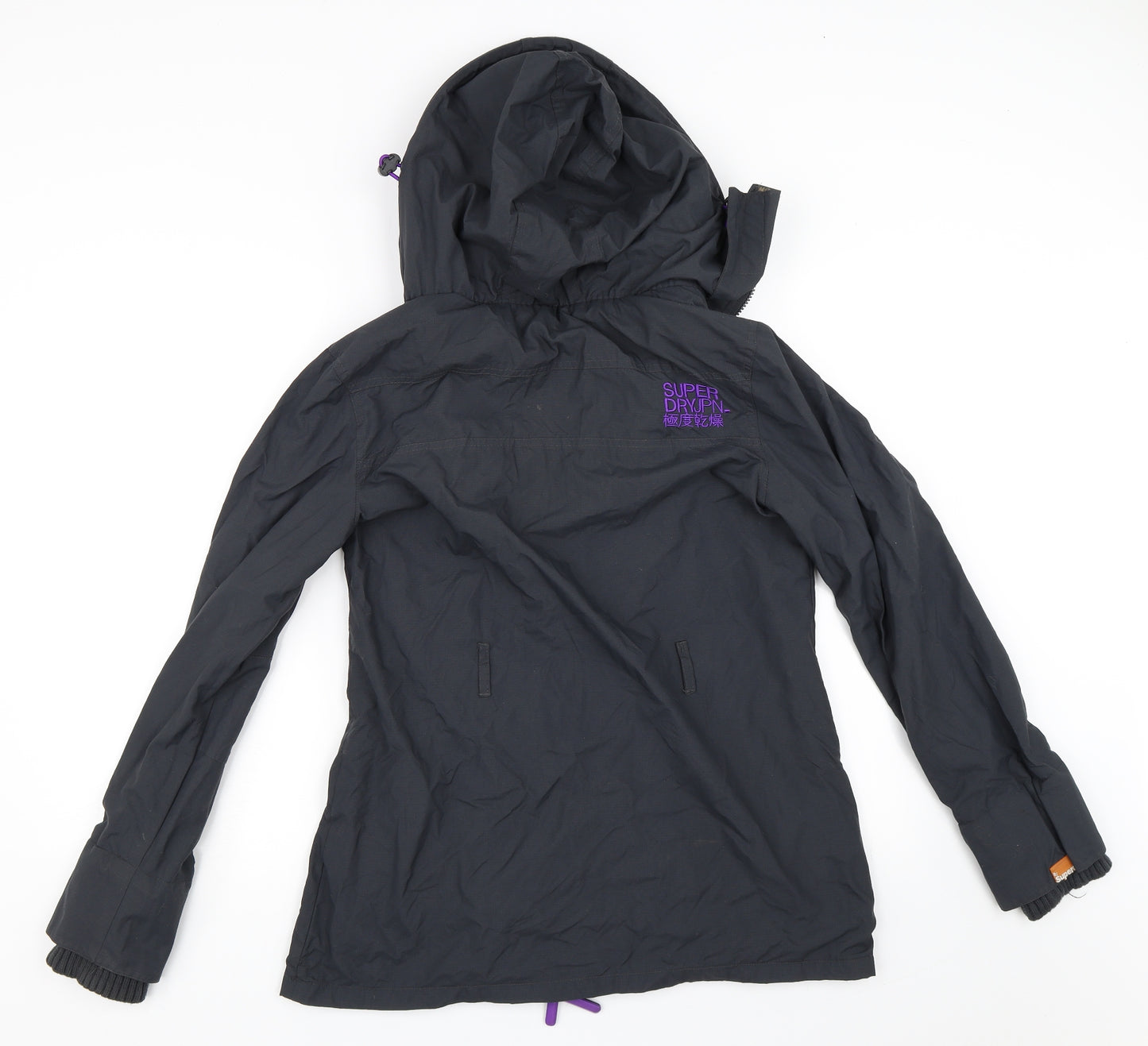 Superdry Mens Black   Windbreaker Coat Size M