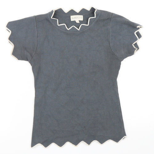 Apricot Womens Grey   Basic T-Shirt Size S