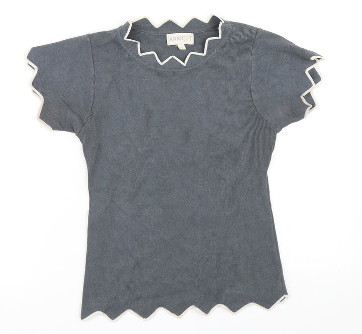 Apricot Womens Grey   Basic T-Shirt Size S