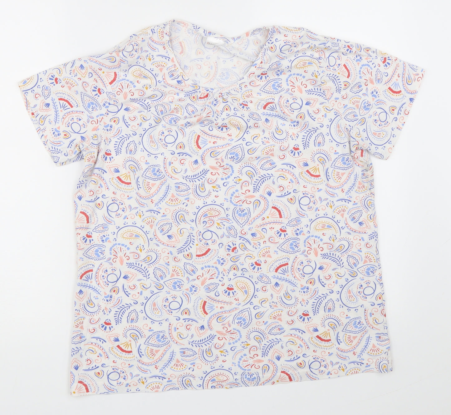 Damart Womens White   Basic T-Shirt Size M