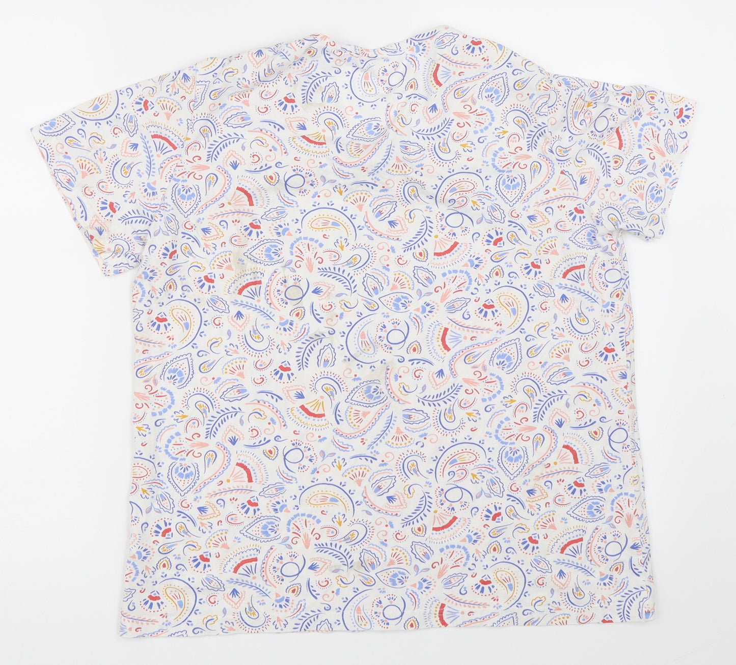 Damart Womens White   Basic T-Shirt Size M