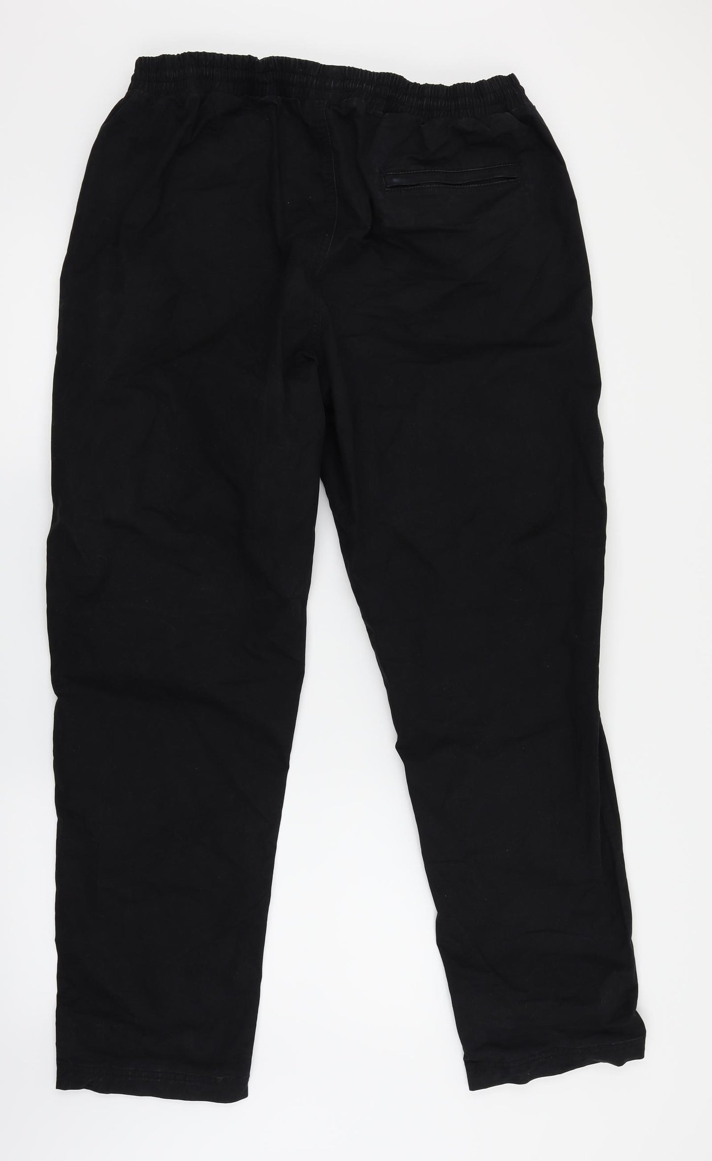 George Mens Black   Rain Trousers Trousers Size XL L30 in