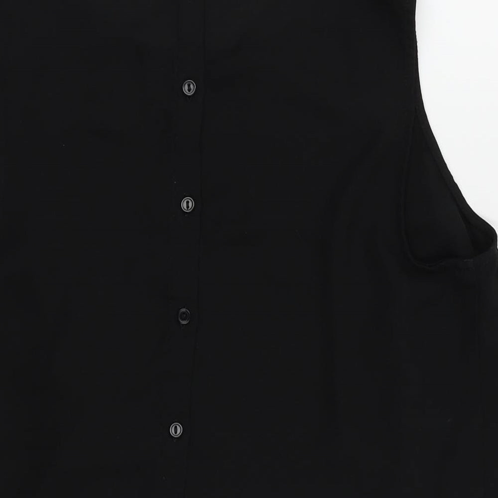 New Look Womens Black   Basic Blouse Size 12