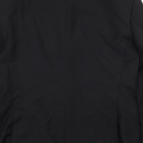 Peter Van Holland Mens Black   Jacket Suit Jacket Size M