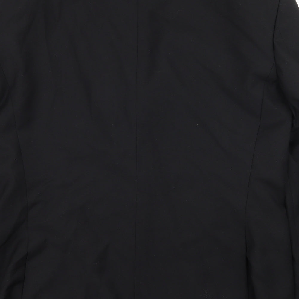 Peter Van Holland Mens Black   Jacket Suit Jacket Size M