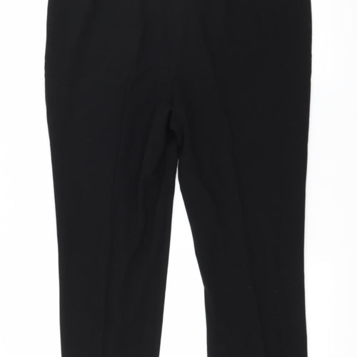 Marks and Spencer Womens Black   Trousers  Size 14 L25 in