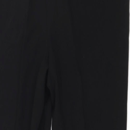 Marks and Spencer Womens Black   Trousers  Size 14 L25 in