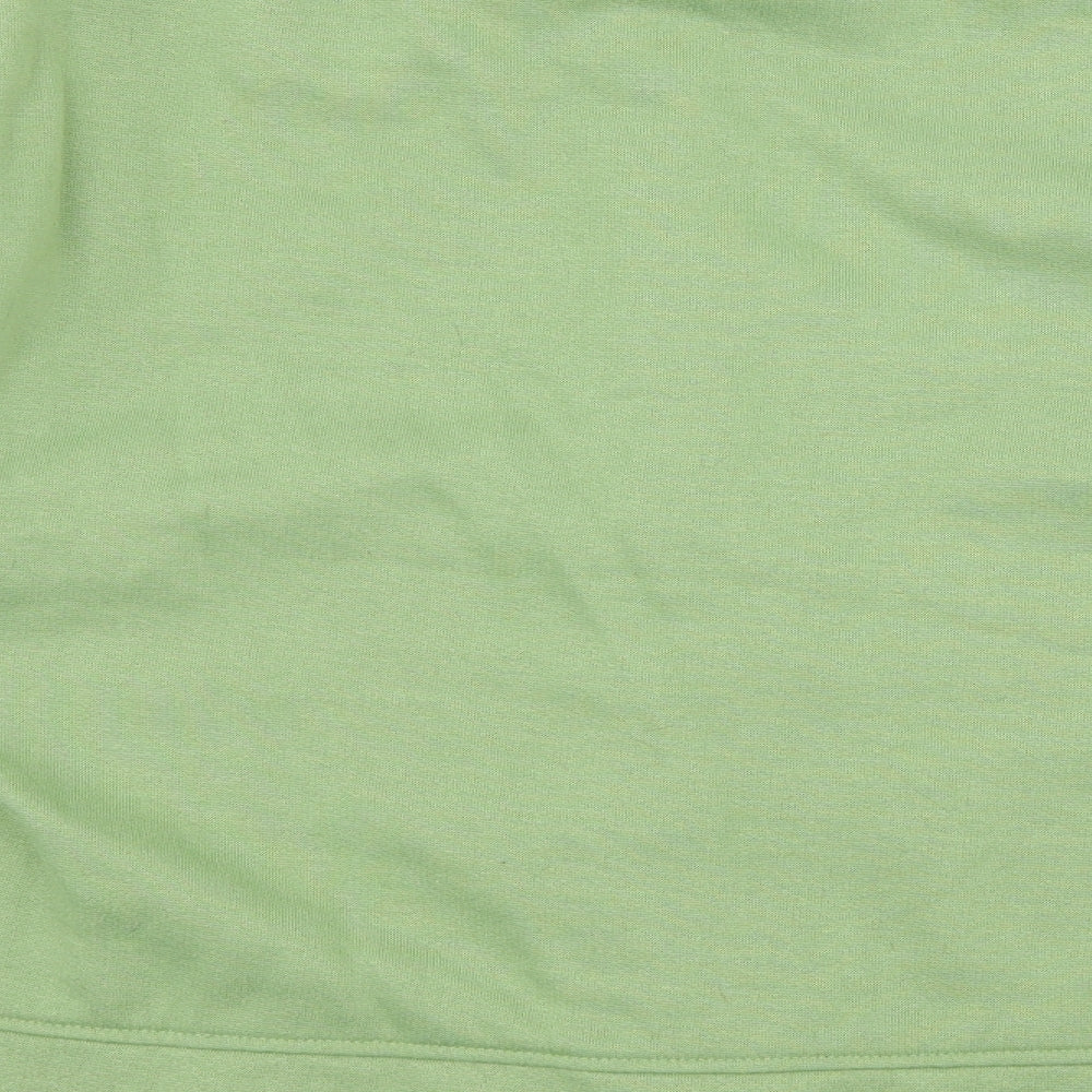 Exe Collection Womens Green  Jersey Pullover Sweatshirt Size M  - Fruit