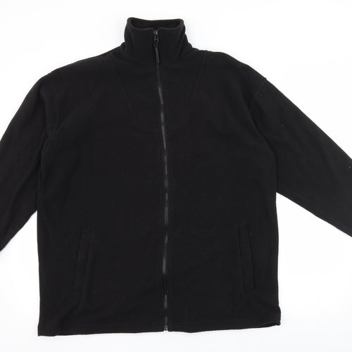 Nuggets Womens Black  Fleece Jacket  Size M