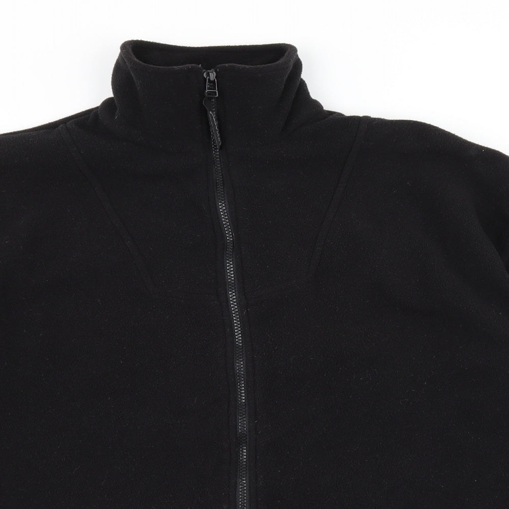 Nuggets Womens Black  Fleece Jacket  Size M