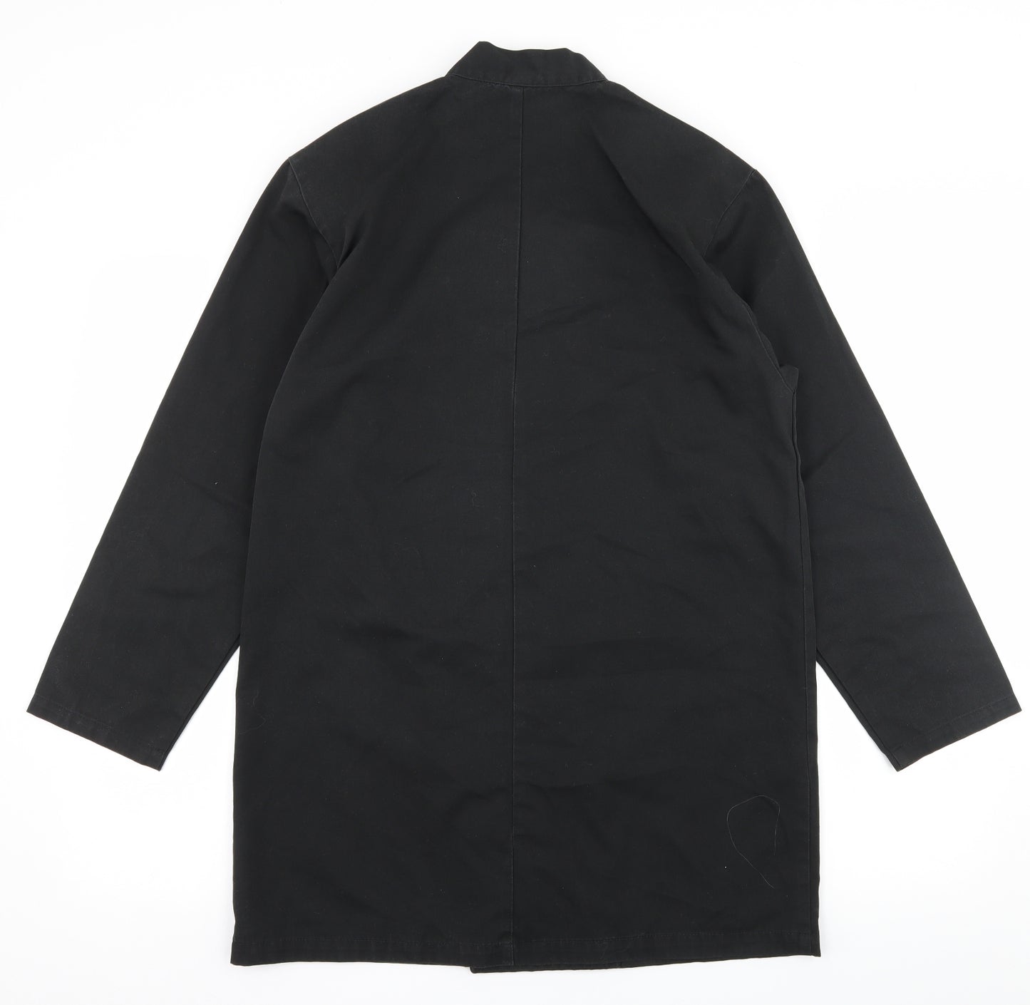 Simon Jersey Mens Black    Button-Up Size S  - Chefswear