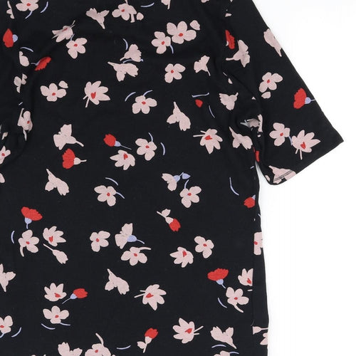 m&s Womens Black   Basic Blouse Size 14
