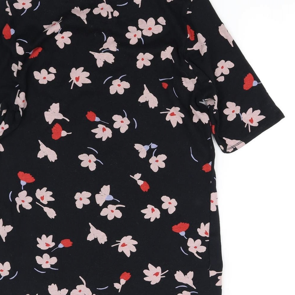 m&s Womens Black   Basic Blouse Size 14