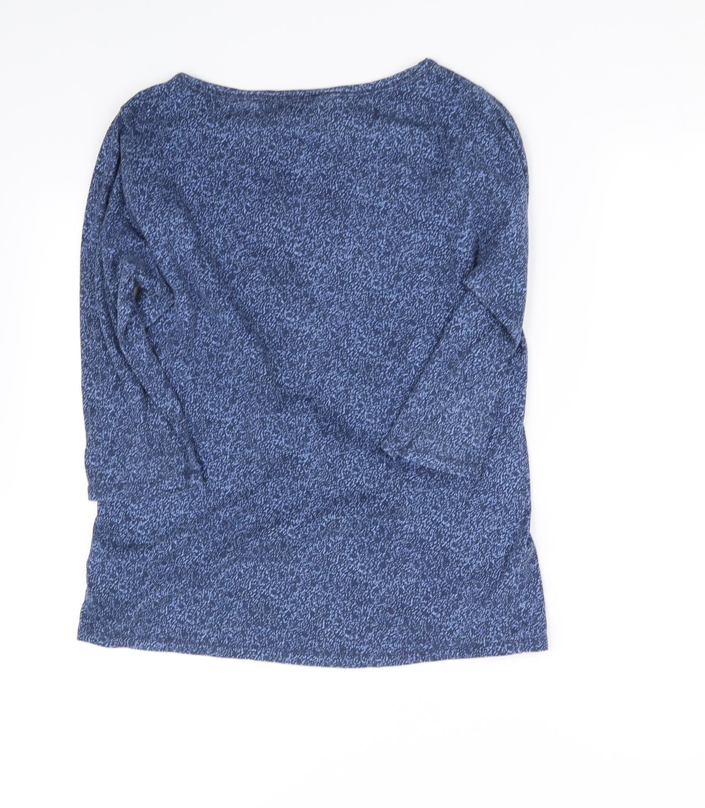 m&s Womens Blue   Basic T-Shirt Size 12