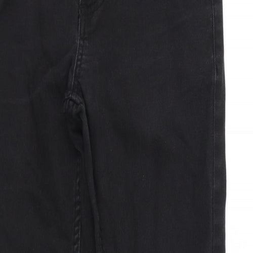 pre worn Womens Black   Straight Jeans Size S L30 in