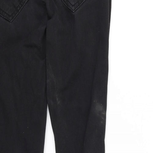 pre worn Womens Black   Straight Jeans Size S L30 in