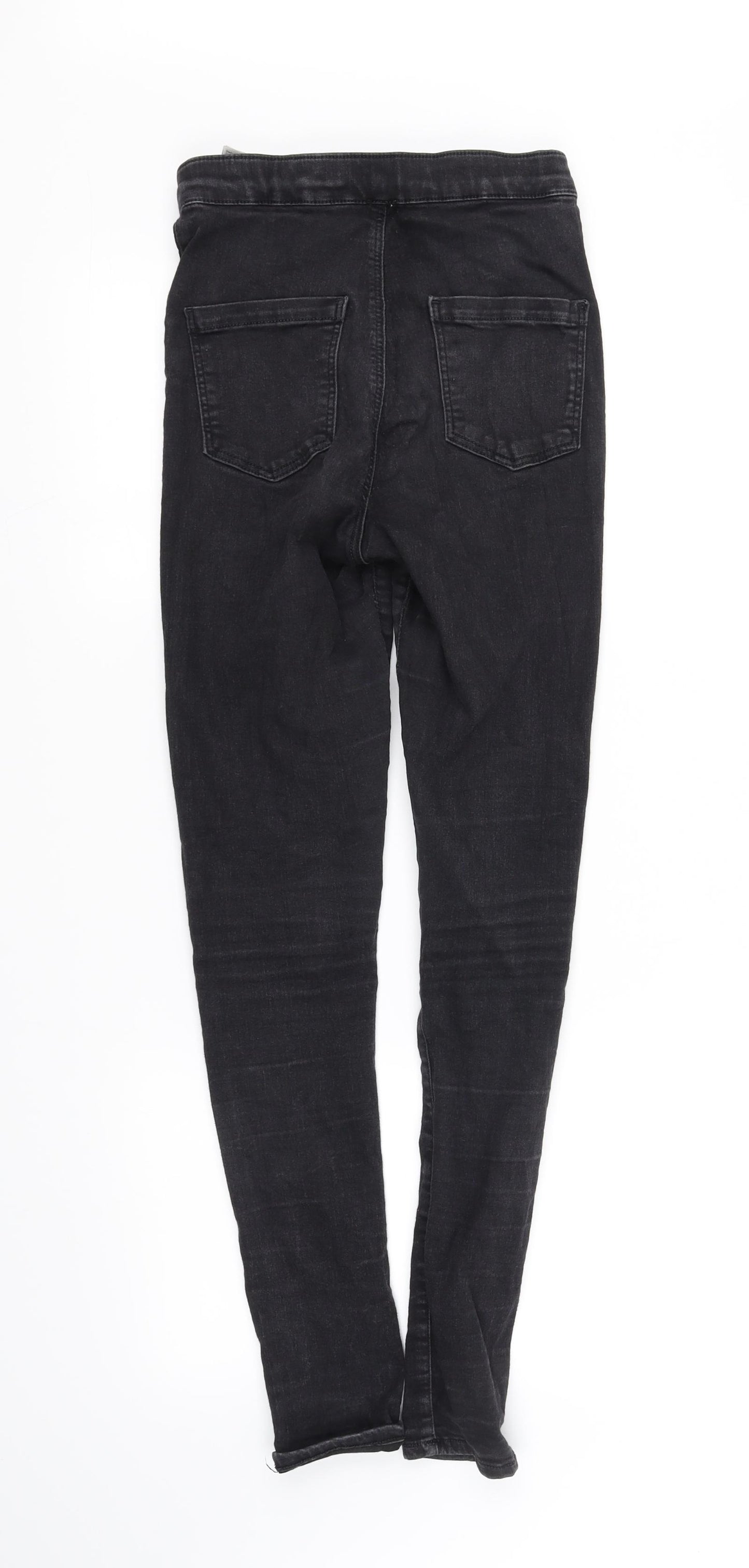 pre worn Womens Black   Straight Jeans Size S L30 in