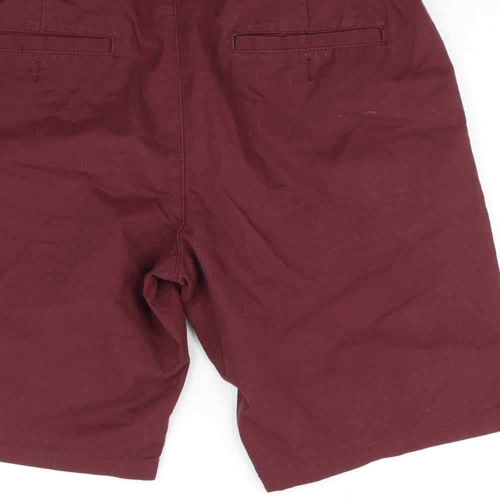 pre worn Mens Purple   Chino Shorts Size 32 in