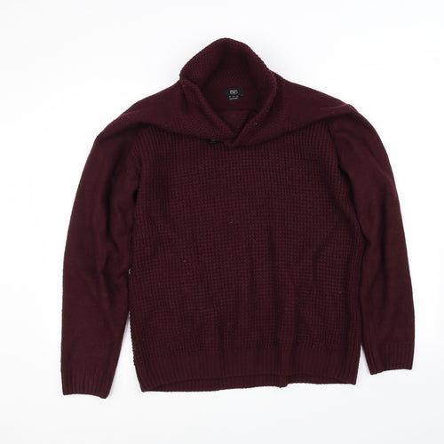 pre worn Mens Purple   Pullover Jumper Size L